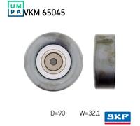 SKF VKM 65045 Deflection / Guide Pulley, v-ribbed belt