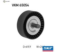 SKF VKM 65054 Deflection / guide pulley, V-ribbed belt