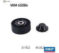 DEFLECTIONGUIDE PULLEY VRIBBED BELT VKM 65084 FOR HYUNDAI EMBERA GRAND/EUR/VI