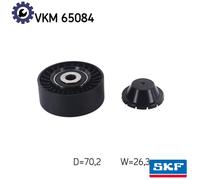 DEFLECTIONGUIDE PULLEY VRIBBED BELT VKM 65084 FOR HYUNDAI GRAND/EUR/VI/SANTA