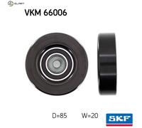 SKF VKM 66006 Deflection / Guide Pulley, v-ribbed belt