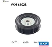 SKF VKM 66028 Deflection / Guide Pulley, v-ribbed belt