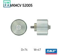 SKF VKMCV 52005 Deflection / Guide Pulley, v-ribbed belt