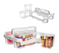 Deflecto 29004CR 390 x 305 x 395 mm Stackable Caddy Organizer - White