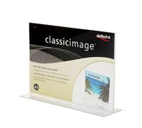 Deflecto 47701 sign holder/information stand A4 Polystyrene (PS) Transparent