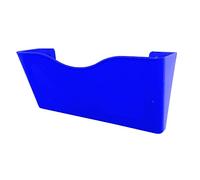 Deflecto 6 Pack Blue Landscape A4 Wall Mounted Document Holder - A4 Sign Holder - A4 Leaflet Holder Wall Mounted Letter Rack - Leaflet Display Stands - A4 Poster Holder - A4 Menu Holders