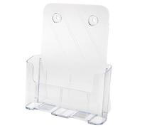 Deflecto 77001 literature rack 1 shelves Transparent