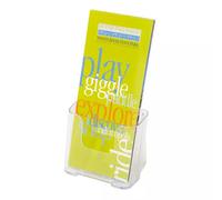 Deflecto 77501 literature rack Transparent