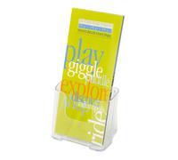 Deflecto 77501 literature rack Transparent