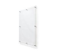 Deflecto A1 Wall Mounted Acrylic Poster Holder Literature Display Sign Holder Crystal Clear - AA1PH1