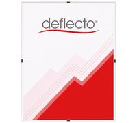 Deflecto A3 Clip Frame, Clear Borderless Picture Frame for Photos, Certificates & Prints, Wall Mounted Display Frame