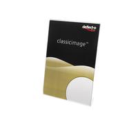 Deflecto A3 Portrait Slanted Literature Display Sign Holder Crystal Clear - 4760