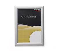 A3 Snap Frame Silver - Aluminium Clip Frame for Certificate, Wall Display & Photo Hanger - Poster Holder with Convenient