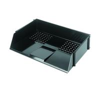 Valuex ValueX Deflecto Letter Tray Wide Entry A4/Foolscap Landscape Black