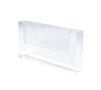 Deflecto A4 Landscape Flat Back Countertop Leaflet Holder with Optional Wall Mounting