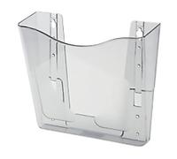 Deflecto A4 Literature Display Wall Mounted Grey CP078YTSMK 26.5 x 10 x 26 cm