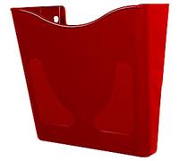 Deflecto A4 Literature Display Through Hole Red CP078YTRED 26.5 x 10 x 26 cm