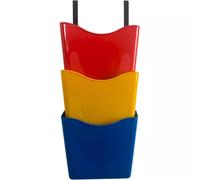 Deflecto A4 Portrait Antimicrobial Wall Pocket Literature File with Ha