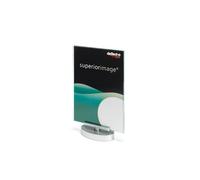 Deflecto A4 Portrait Countertop Swivel Sign Holder - Double-sided Poster Stands for Display - Menu Holders for Tables