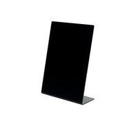 Deflecto A4 Portrait Slanted Countertop Chalkboard Black - SSPA414-2