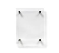 Deflecto A5 Acrylic Poster Holder, Wall Mount Photo Frame & Sign Display