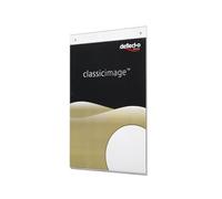 Deflecto A5 Portrait Wall Sign Holder - A5 Sign Holder - A5 Document Holder Wall Mounted - Poster Holder - Advertising Board Wall Display - Wall Mounted Letter Board Sign - Wall Message Board