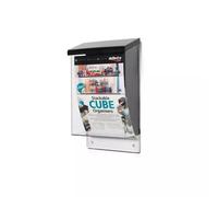Deflecto A5 Weatherproof Outdoor Literature/Post Box 175 x 285 x 74mm Crystal - 790711
