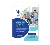 Deflecto Classic Image Wall Mount Sign Holder, Single-Sided, Vertical, 8.5" x 11", Clear (68201), Model:WM-8511-1