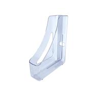 Deflecto Contemporary Magazine File Holder (Crystal, Range)