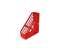 Deflecto Contemporary Magazine File Holder (Red, Maxi)