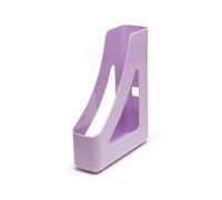 Deflecto Contemporary Range Magazine File Holder -Lavender Desk File Organiser
