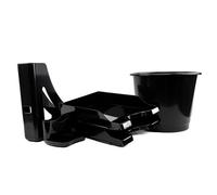 Deflecto Desk Acc Starter Kit Black