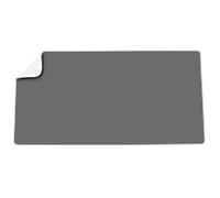 Deflecto Desk Mat Faux Leather, PVC (Polyvinyl Chloride) Grey, White 80 x 40 cm
