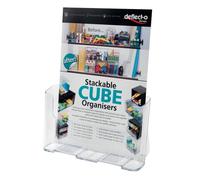 Deflecto DL Literature Holder A4 DE770YTCRY