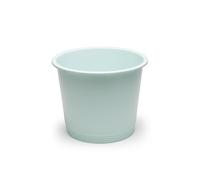 Deflecto Essential Range 14 Litre Waste Bin - Peppermint Bedroom Bin - Waste Paper Bins For Bedrooms - Rubbish Bin - Dustbin For Kitchen - Plastic Bin - Trash Bin For Bedroom Accessories - Office Bin