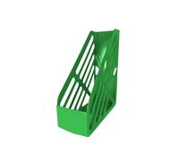 Deflecto Essential Range Maxi Magazine File Holder -Green Desk File Organiser