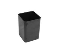 Deflecto Executive Pen Tidy Black - Pen Holder For Desk - Pen Pot - Desk Pen Holder - Pen Pots For Desk - Pen Organiser Desk Accessories - Pencil Pots - Pen Holders Desk Tidy - Pen Pots For Classroom