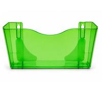 Deflecto Gemstone collection A4 Landscape Wall Pocket Literature File - Emerald