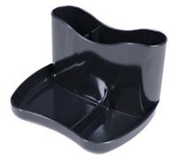 Deflecto Kaddymaster Desk Organiser 1 Compartments Plastic Black