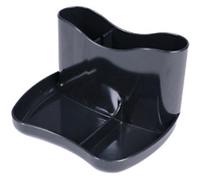 Deflecto Kaddymaster Desk Organiser 1 Compartments Plastic Black