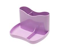Deflecto Kaddymaster Desk Organiser 1 Compartments Plastic Lavender