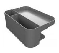 Deflecto Large Desk Organiser Grey