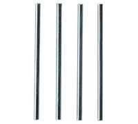 Deflecto Letter Tray Riser Rods 8072086 Metal 115 mm Pack of 4
