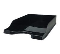 Deflecto Letter Tray Stackable A4 Black