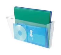 Deflecto Linking Wall File Pocket A4 Clear 73201