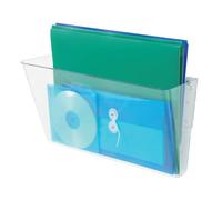 Deflecto Linking Wall File Pocket A4 Clear 73201