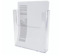 Deflecto Lit Hldr A4 Flat Back