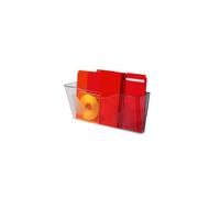 Deflecto Literature A4 Landscape Clear Wall Pocket (CPO74YTCRY)