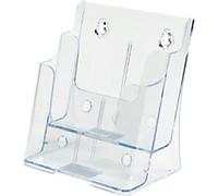 Deflecto Literature Display A5 Portrait 2 17.2 (W) x 11.7 (D) x 19.3 (H) cm Transparent