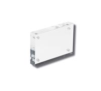 Deflecto Magnetic Block Desktop Business Card Holder Acrylic 15mm